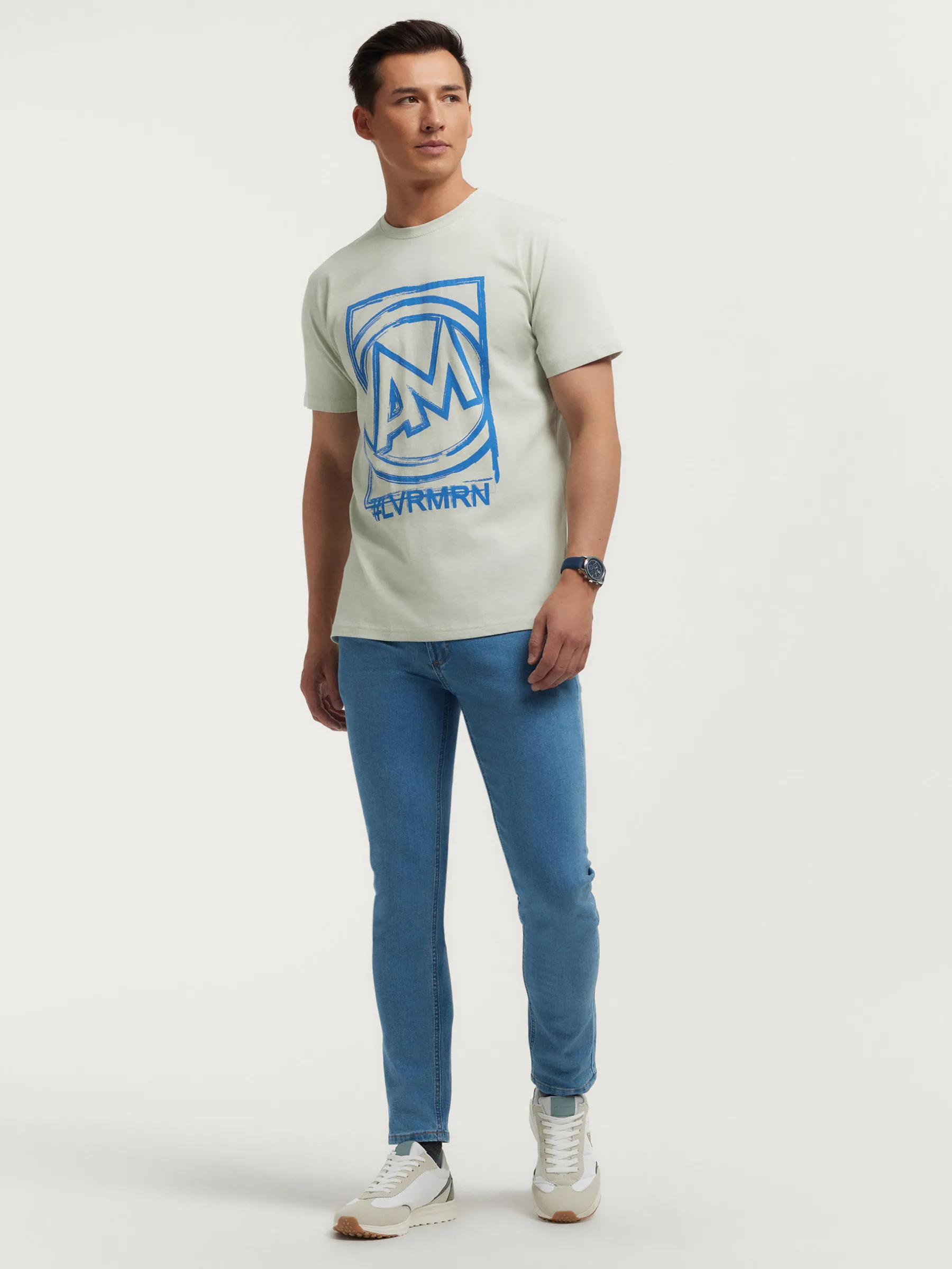 Alvaro Moreno CAMISETA LOGO-Hombre Teen|Camisetas