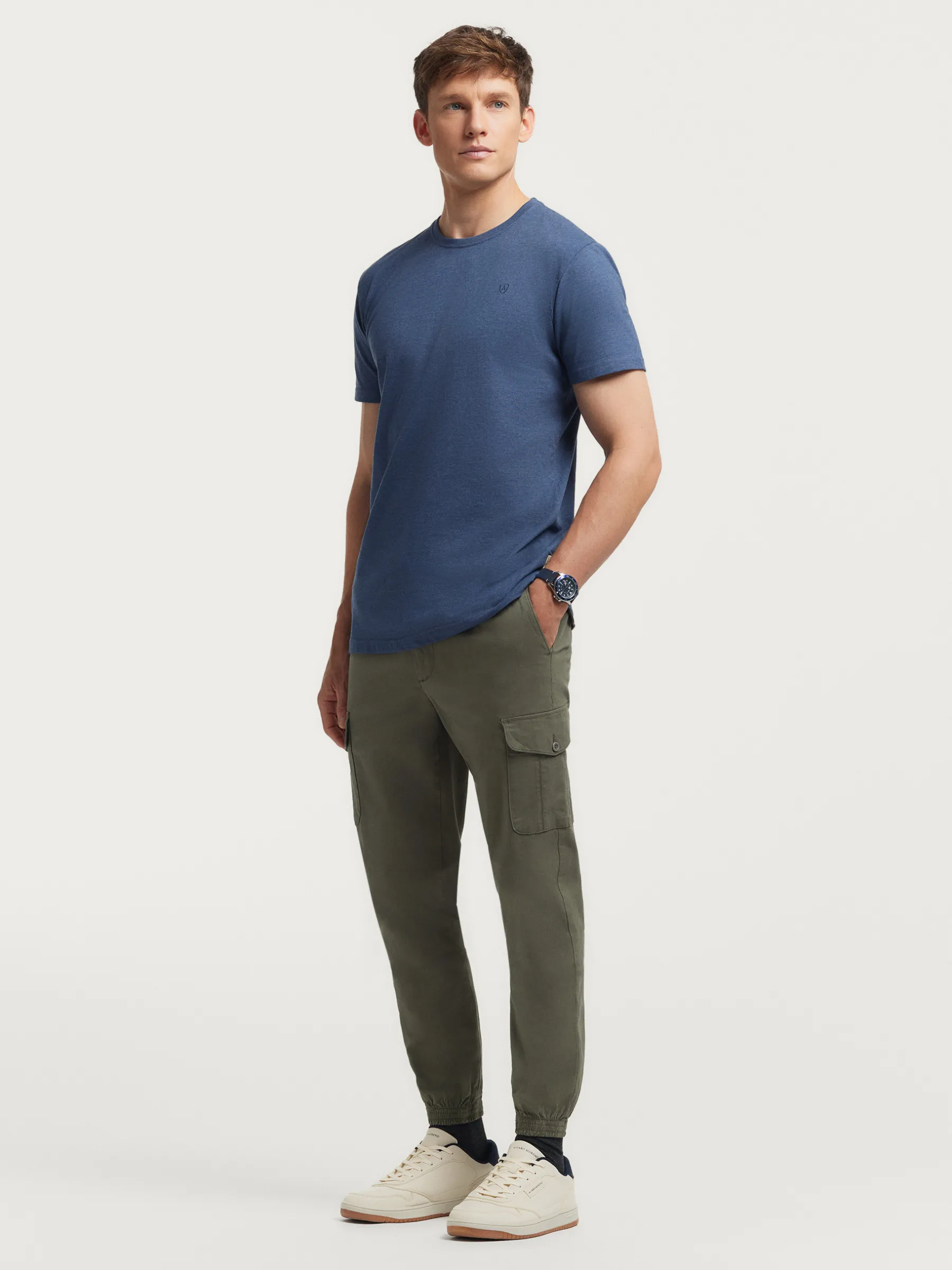 Alvaro Moreno CAMISETA MELANGE-Hombre Camisetas