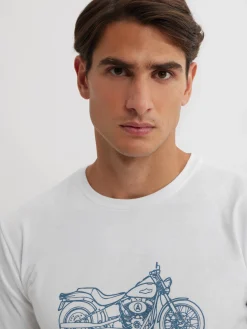 Alvaro Moreno CAMISETA MOTORCYCLE-Hombre Camisetas