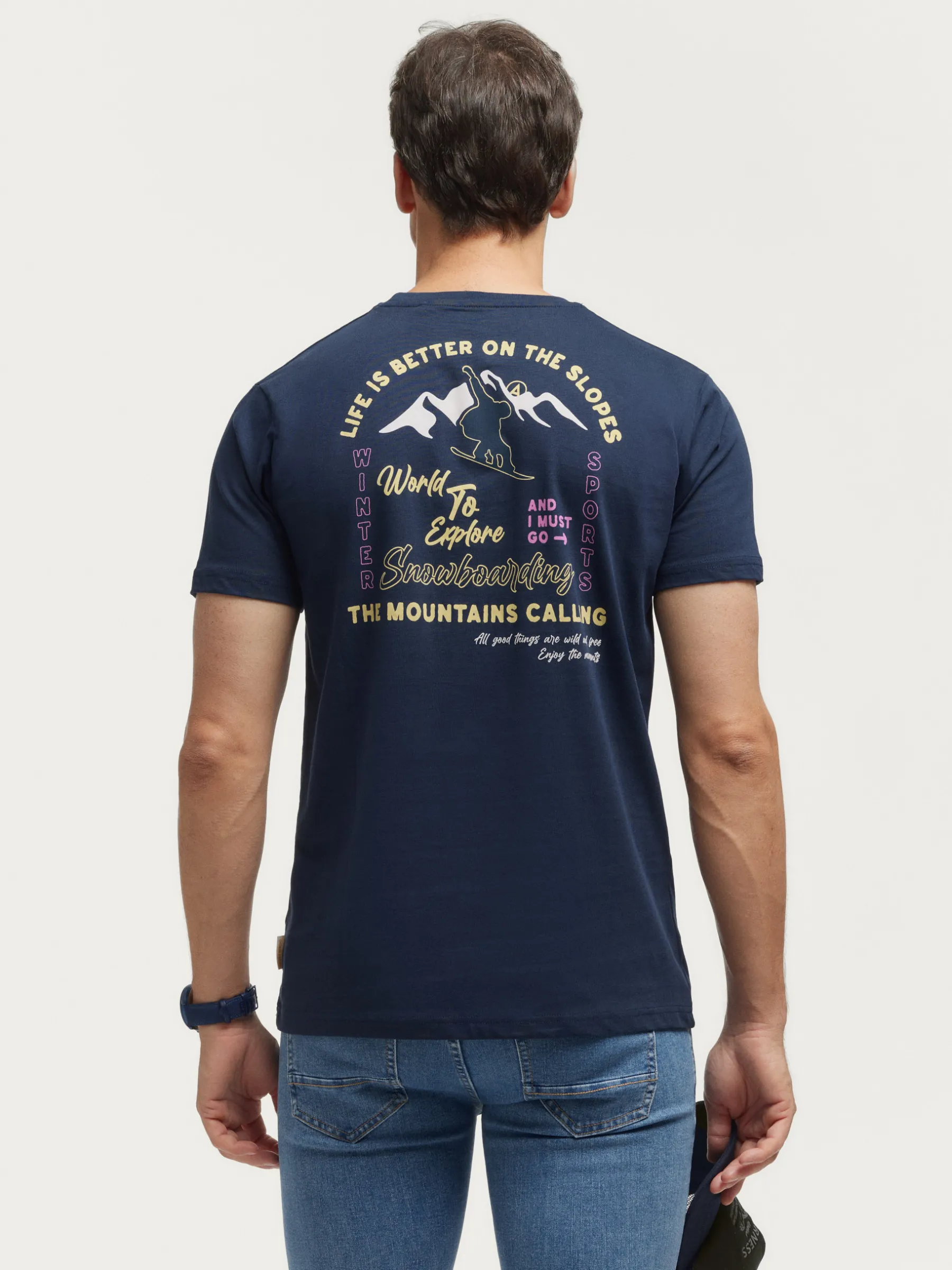 Alvaro Moreno CAMISETA SNOW-Hombre Teen|Camisetas