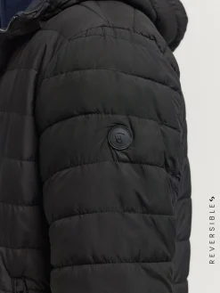 Alvaro Moreno CAZADORA RATCHED REVERSIBLE | MARRÓN-Hombre Cazadoras Y Parkas