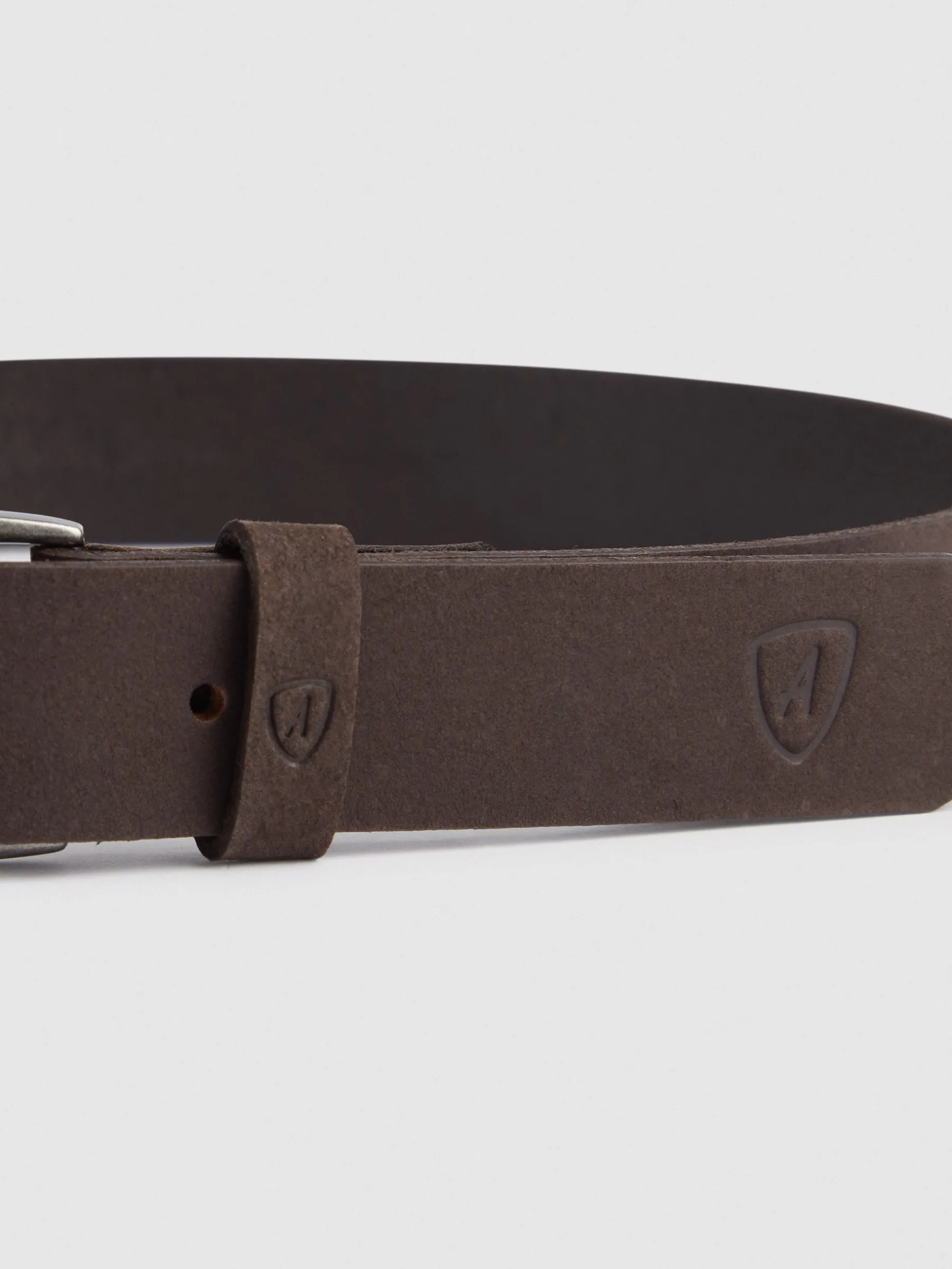 Alvaro Moreno CINTURON LOGO KIDS MARRÓN- Accesorios