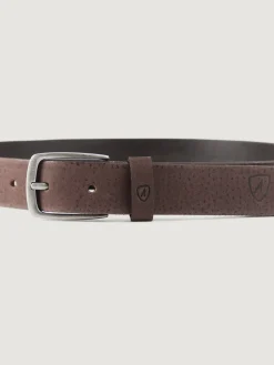 Alvaro Moreno CINTURON LOGO KIDS MARRÓN- Accesorios