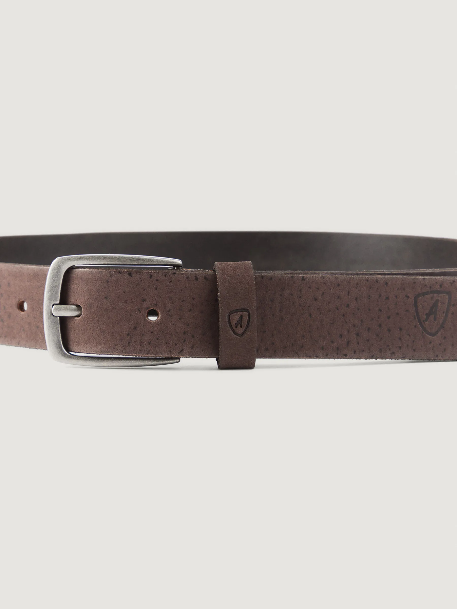 Alvaro Moreno CINTURON LOGO KIDS MARRÓN- Accesorios