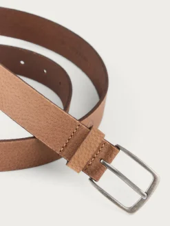 Alvaro Moreno CINTURON LOGO PIEL-Hombre Cinturones