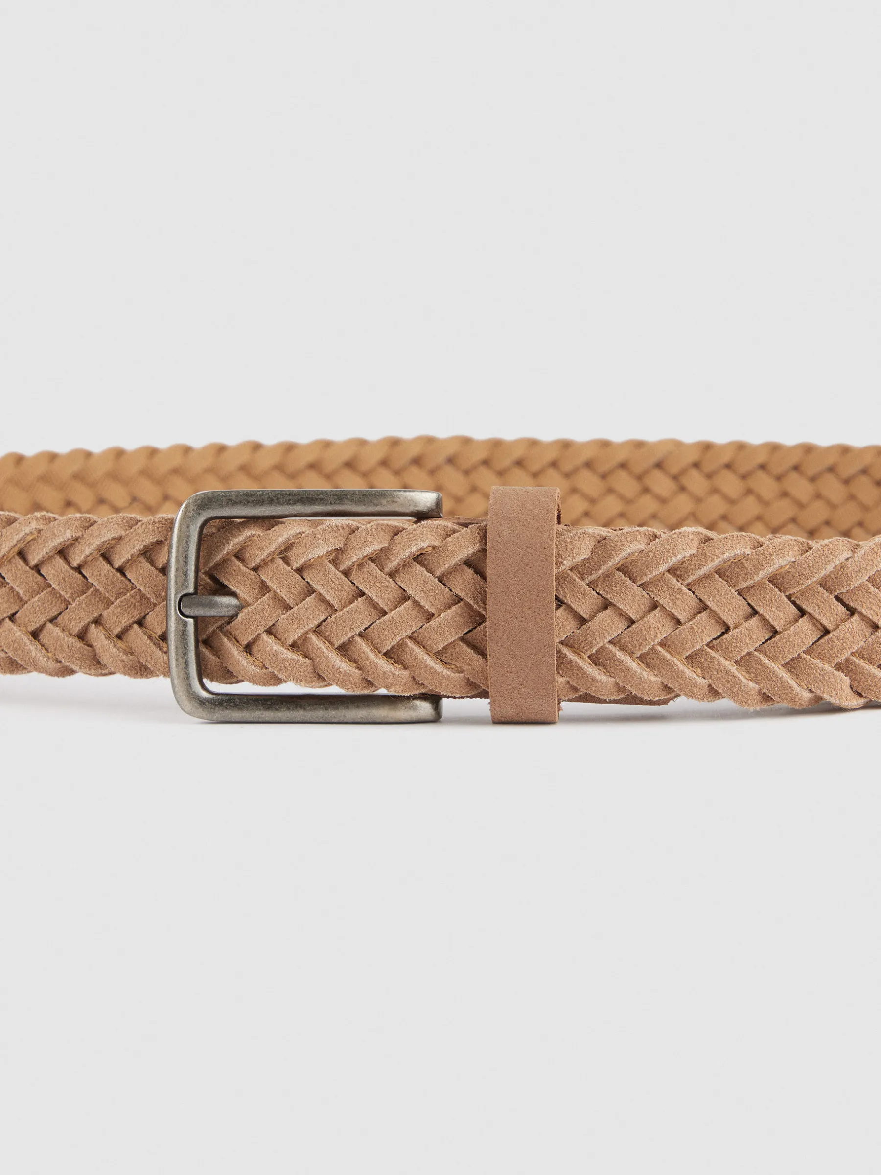 Alvaro Moreno CINTURON TRENZADO SERRAJE-Hombre Cinturones