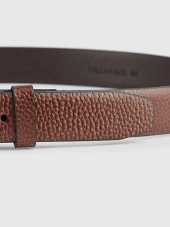 Alvaro Moreno CINTURON VESTIR LEATHER MARRÓN-Hombre Cinturones