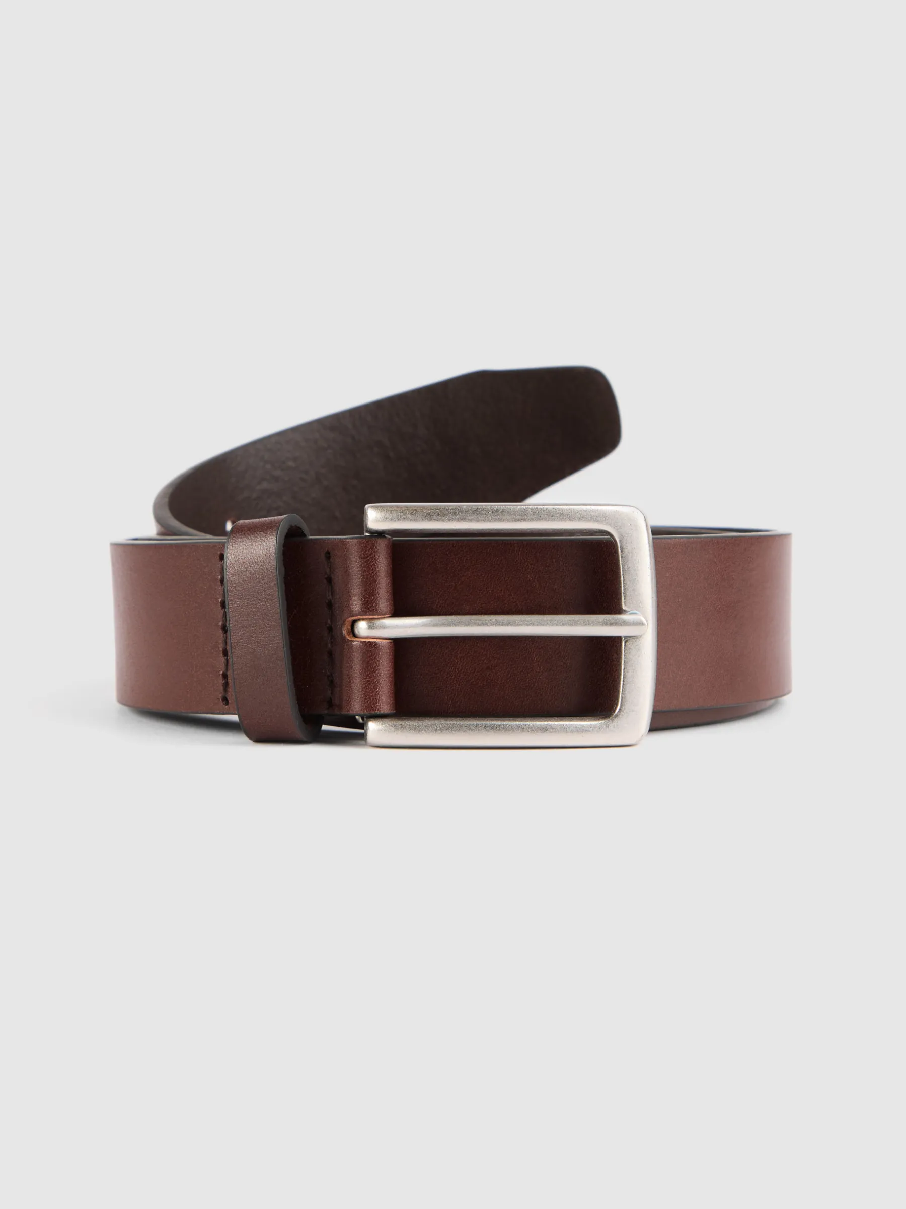 Alvaro Moreno CINTURON WESTERN MARRÓN-Hombre Cinturones