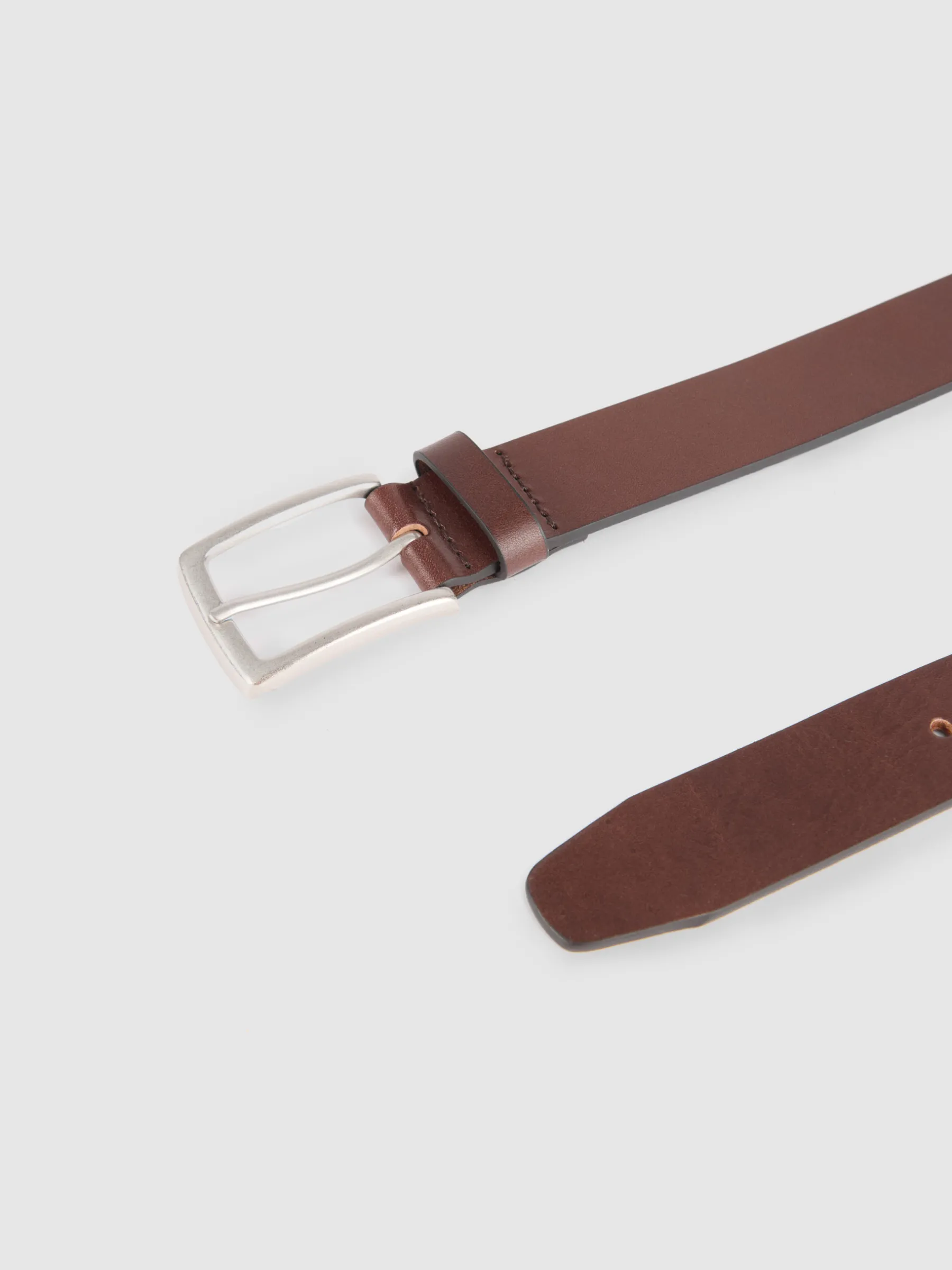 Alvaro Moreno CINTURON WESTERN MARRÓN-Hombre Cinturones