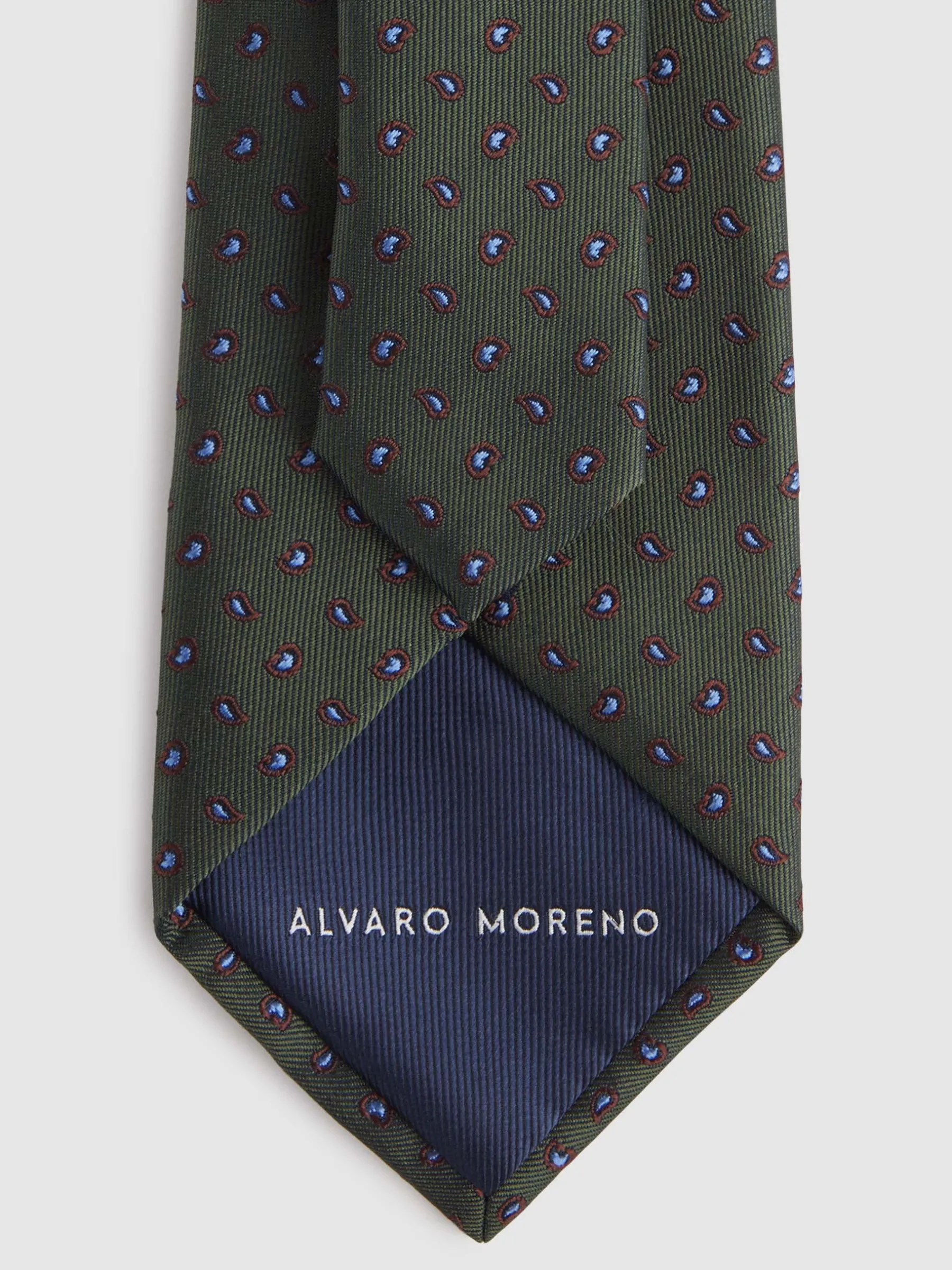 Alvaro Moreno CORBATA JACQUARD MF VERDE-Hombre Corbatas|Corbatas