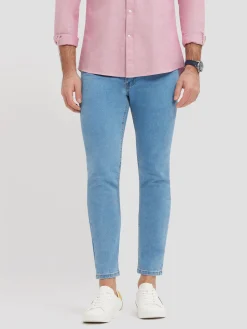 Alvaro Moreno DENIM SLIM BASICO-Hombre Vaqueros