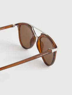 Alvaro Moreno GAFAS BOSS MARRÓN-Hombre Gafas De Sol