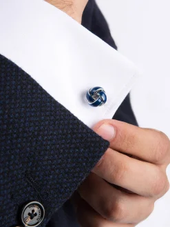 Alvaro Moreno GEMELOS NUDO ESMALTE-Hombre Tirantes Y Gemelos|Tirantes Y Gemelos