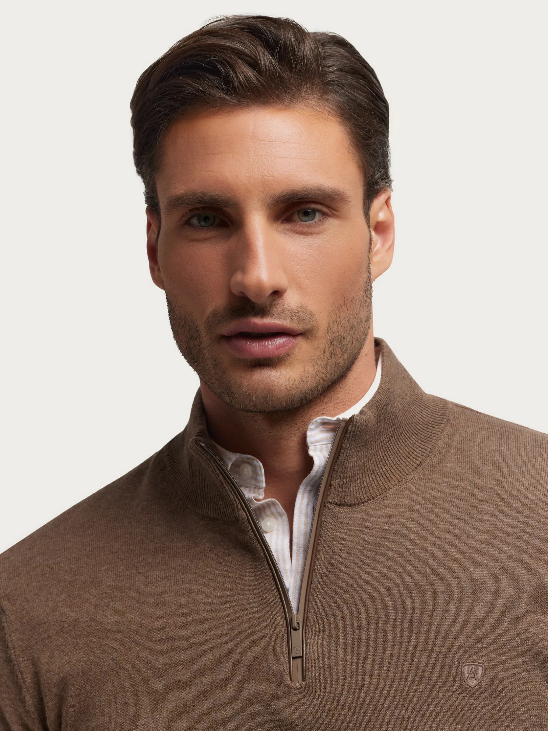 Alvaro Moreno JERSEY LORENZO MARRÓN-Hombre Jerséis