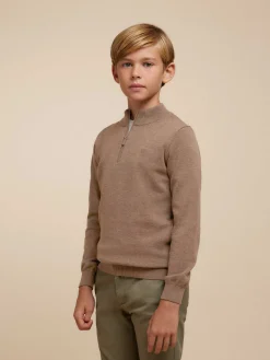 Alvaro Moreno JERSEY LORENZO KIDS MARRÓN- Jerséis