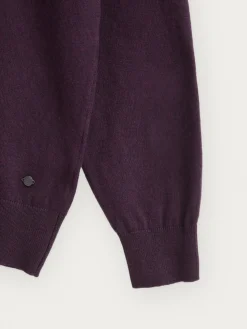 Alvaro Moreno JERSEY ROLL COLLAR BURDEOS-Hombre Jerséis