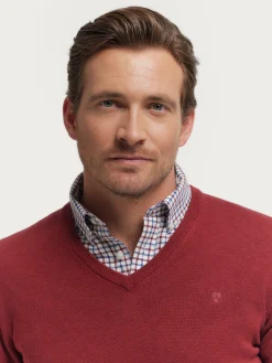 Alvaro Moreno JERSEY V-NECK TRENDY-Hombre Jerséis