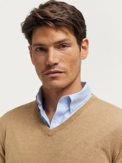 Alvaro Moreno JERSEY V-NECK TRENDY-Hombre Jerséis