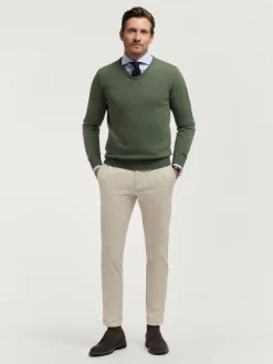 Alvaro Moreno JERSEY V-NECK TRENDY-Hombre Jerséis