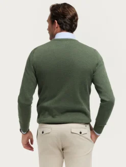 Alvaro Moreno JERSEY V-NECK TRENDY-Hombre Jerséis