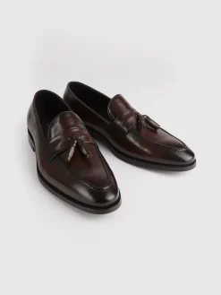 Alvaro Moreno MOCASIN ANTIFAZ BORLAS MARRÓN-Hombre Vestir