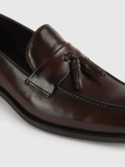 Alvaro Moreno MOCASIN ANTIFAZ BORLAS MARRÓN-Hombre Vestir