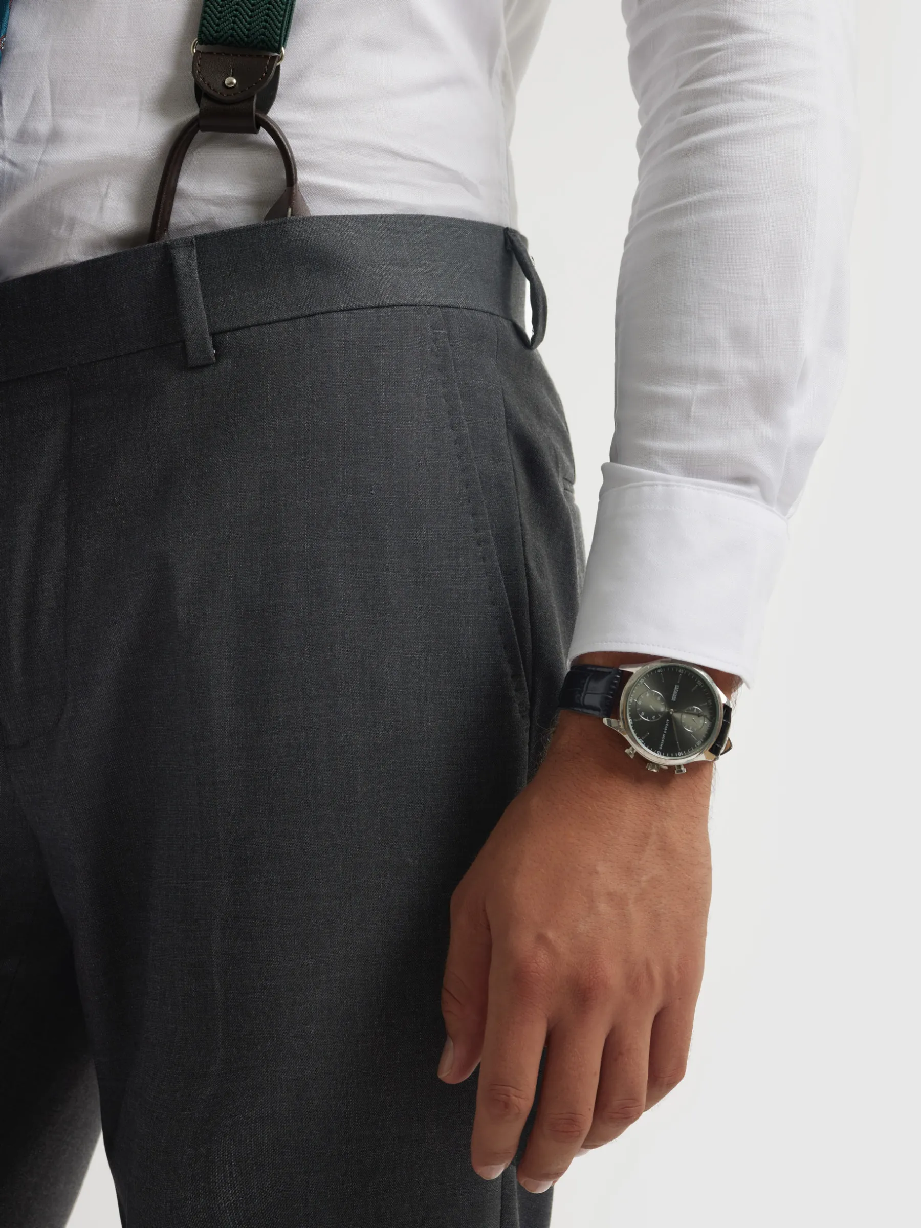 Alvaro Moreno PANTALON FIL A FIL CRUZADO-Hombre Trajes|Trajes