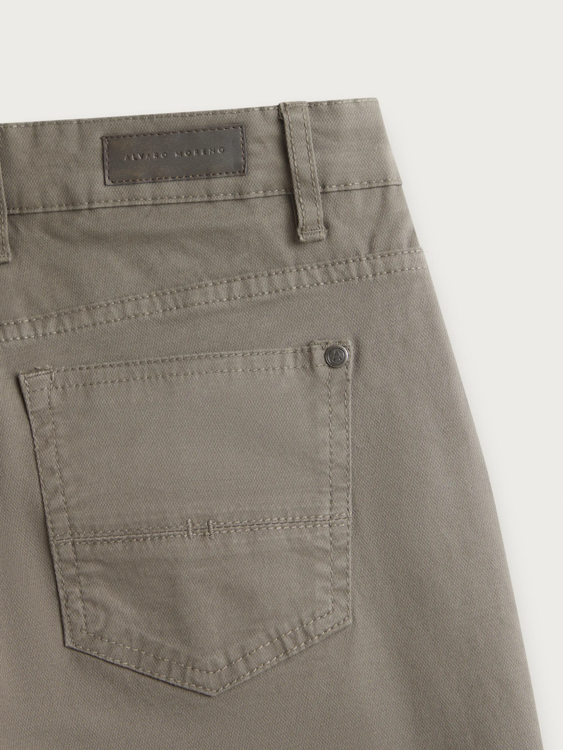 Alvaro Moreno PANTALON MICRO 5PKT-Hombre Casual