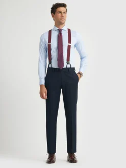 Alvaro Moreno PANTALON TWILL CRUZADO-Hombre Trajes|Trajes