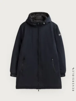 Alvaro Moreno PARKA RATCHED REVERSIBLE | MARRÓN-Hombre Cazadoras Y Parkas