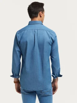 Alvaro Moreno POLERA DENIM-Hombre Casual|Poleras
