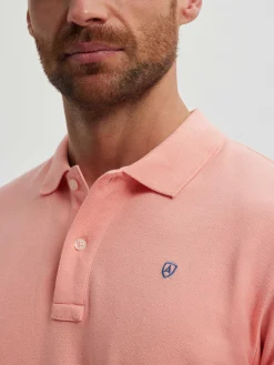 Alvaro Moreno POLO BASIC SALMÓN-Hombre Polos Y Poleras