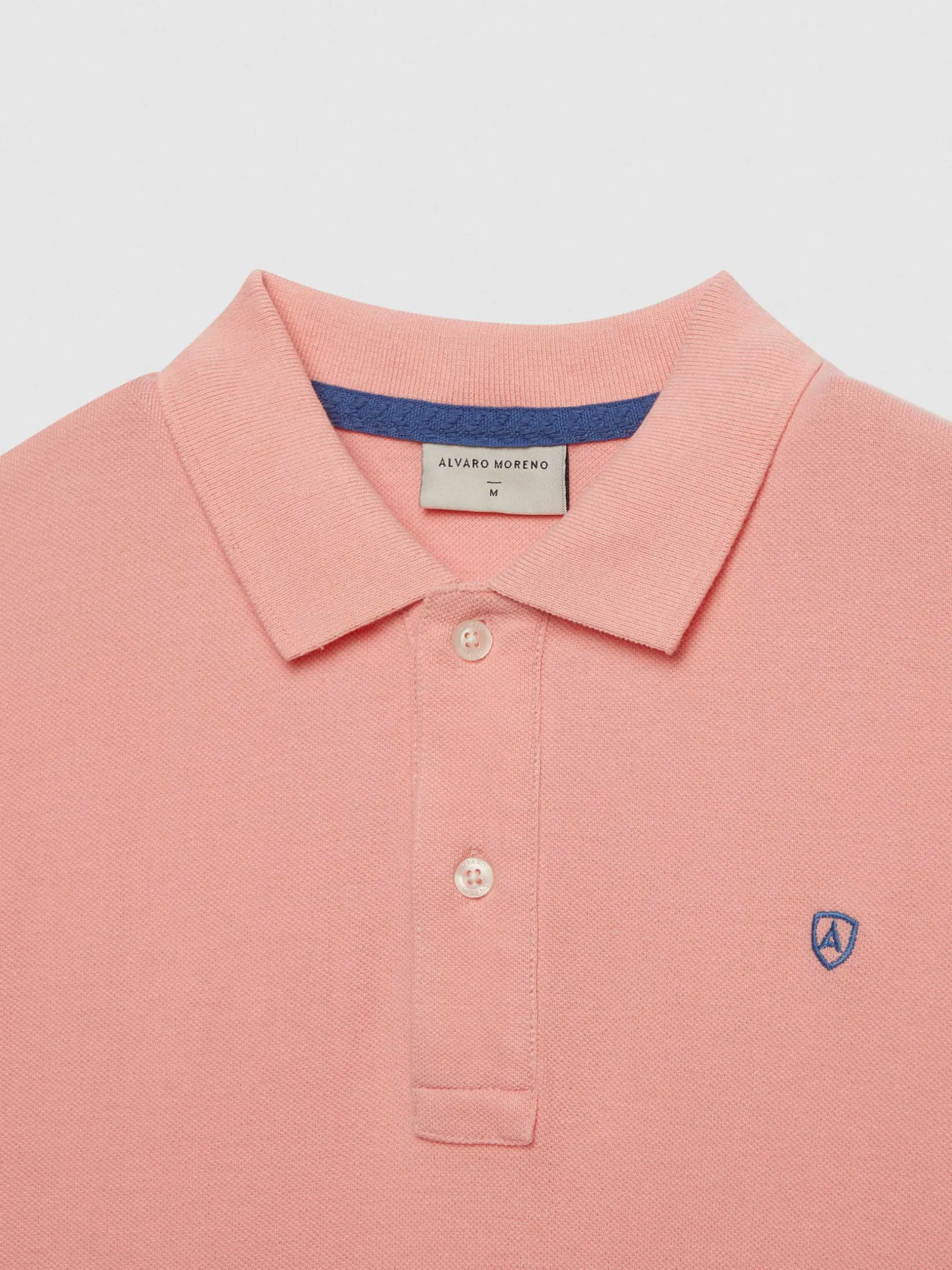Alvaro Moreno POLO BASIC SALMÓN-Hombre Polos Y Poleras