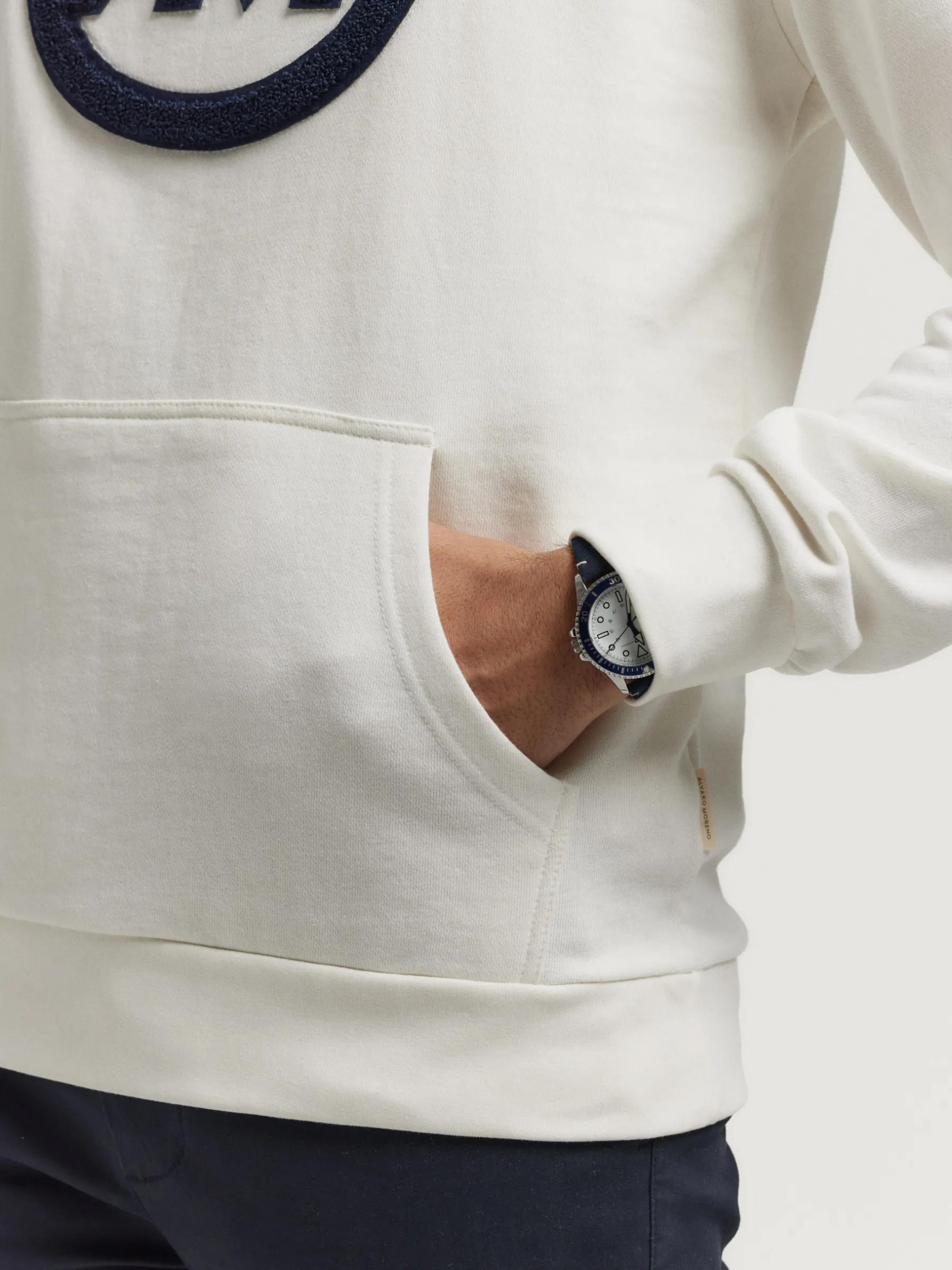 Alvaro Moreno SUDADERA LOGO-Hombre Sudaderas